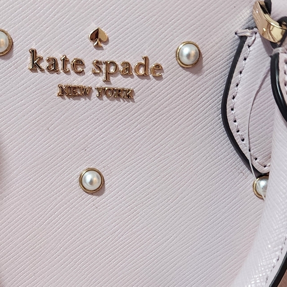Kate Spade Light Purple Satchel with Studs - Picture 5 of 7